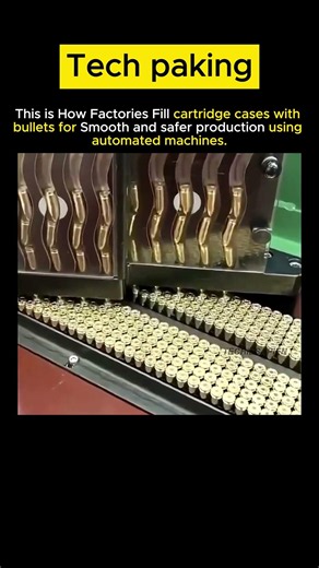 FACTORIES Make Bullet Production Faster and Safer with Automated Machines?
