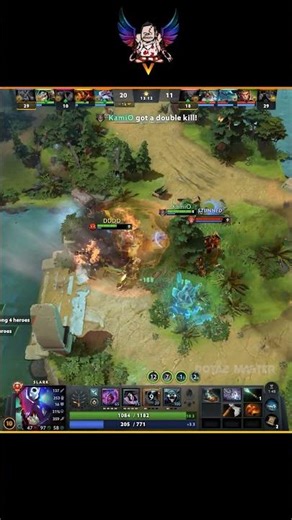 Slark: The King of the Shadows! 🌑👑 #Dota2