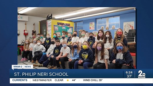 1.1K views · 16 reactions | Good Morning Maryland from the students at St. Philip Neri Catholic School! Those shout outs really helped get our energy up this morning :) If you'd like to say good morning to our viewers, record a shout out and email it to storyideas@wmar.com. | WMAR-2 News Baltimore | Facebook