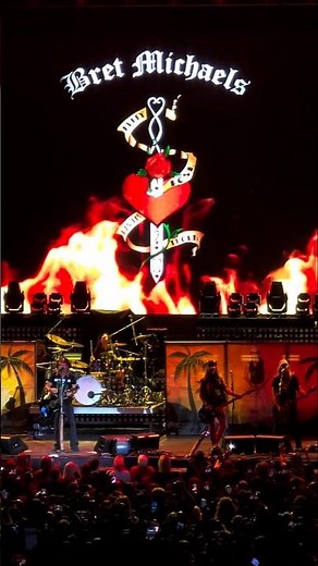 Bret Michaels (Poison) - Every Rose Has Its Thorn LIVE CLIP - Albuquerque, New Mexico (Aug 12, 2025)