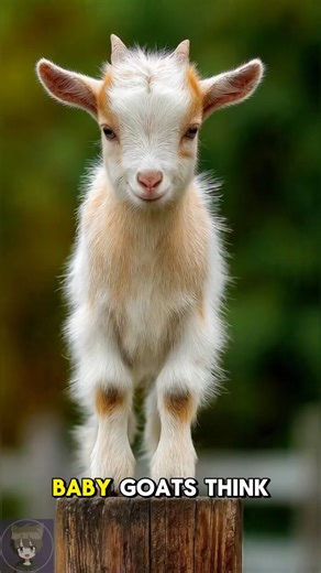 “The Funny Way Baby Goats Lose Balance When They Get Too Excited 🐐🤣”