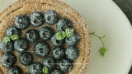 【Cooking tree】 Blueberry cheese tart Recipe
