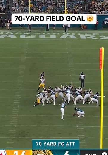70-Yard Field Goal by CAM LITTLE Shocks NFL Fans