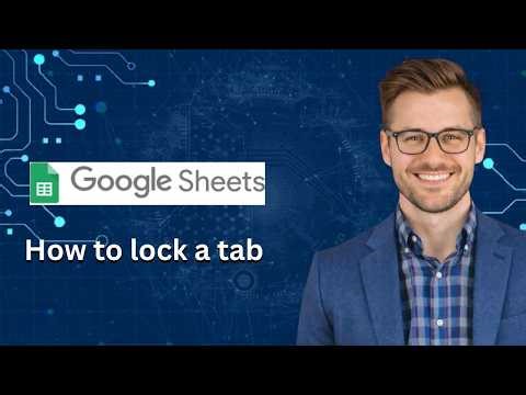 How to lock a tab in google sheets (Latest Update)