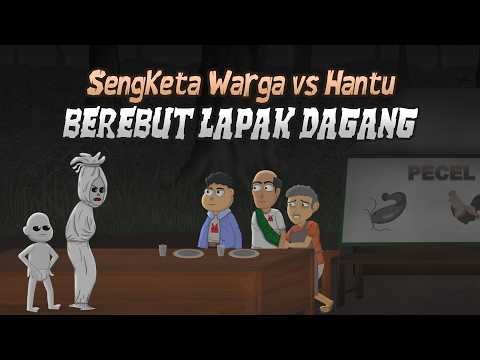 Fighting for a Trading Stall - Dispute Between Residents and Ghosts - Warganet Life