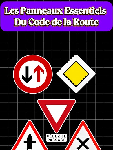 Les Panneaux Essentiels du Code de la Route