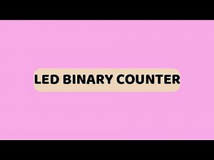 LED BINARY COUNTER using Arduino UNO | KSHITIJ SONAR