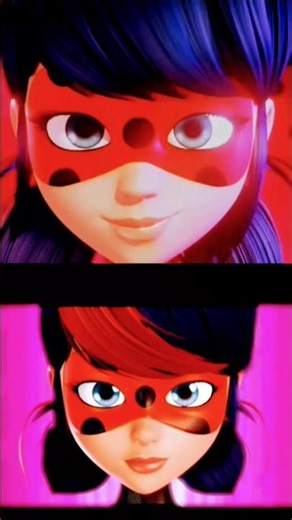 Miraculous ladybug VS Shadybug transformation 🎀🎀🎀🎀🎀🎀🎀🎀🥀🥀🥀🥀