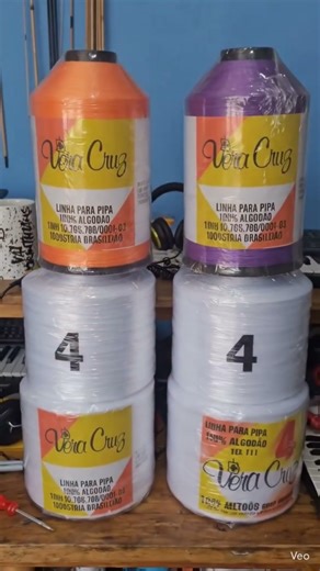 INDIO PIPAS STORE SELLS WOODEN REELS WITH UNLOCKED RATCHETS AND VERA CRUZ LINES, 4 PIECE #kite