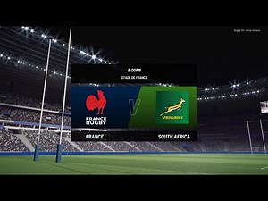 Rugby 25 - France Vs South Africa | Close Game - Late Bokke Winner