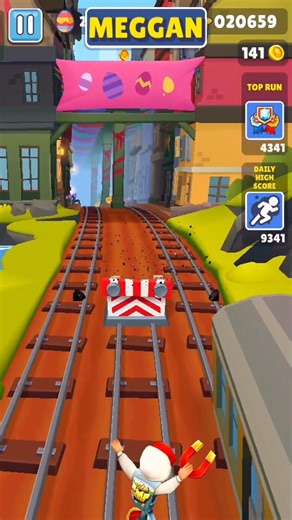 Collecting ALL MEGGAN Letters😱Subway Surfers🔥 #subwaysurfers #trending #shorts #viral