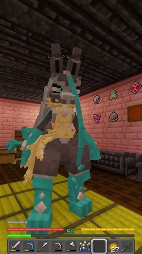 Mega Lucario Z is… interesting #cobblemon #minecraft #pokemonminecraft