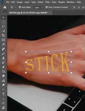 CREATE STICKER MOCKUPS PHOTOSHOPE #photoshop #tutorials #graphicdesigner #mockup #stickers
