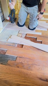 How to make lacing on hardwood floors | Ric-Flooring LLC