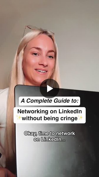How to network on LinkedIn without being cringe | Erin McGoff posted on the topic | LinkedIn