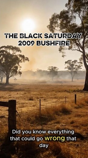 The Day Fire Overwhelmed Australia #australianhistory #BlackSaturday#Bushfires
