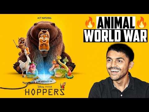 Hoppers Review (2026) in Hindi | Must Watch Animated Movie on JioHotstar