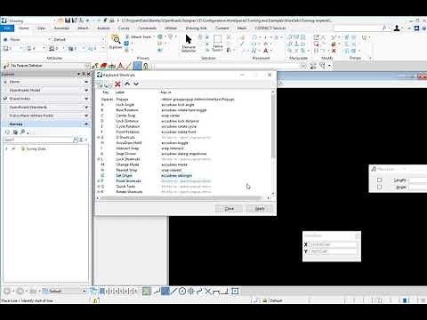 OpenRoads Designer - Set Accudraw Origin