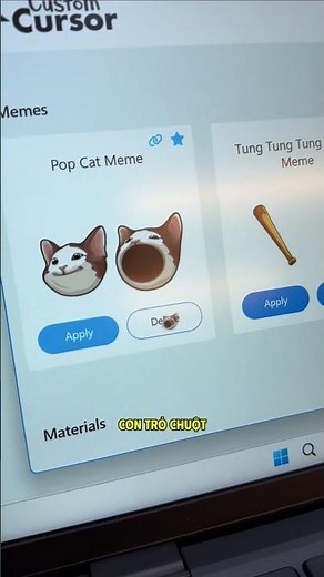 Cách đổi con trỏ chuột cute siêu dễ #fyp #xuhuong #thuthuattinhoc #laptopLC