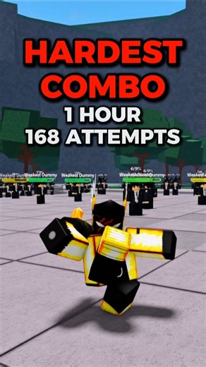 Saitama IMPOSSIBLE Combo 😈 #thestrongestbattlegrounds #roblox #tsb