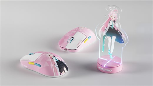 蔚蓝档案联名鼠标上市！Pulsar X BlueArchive