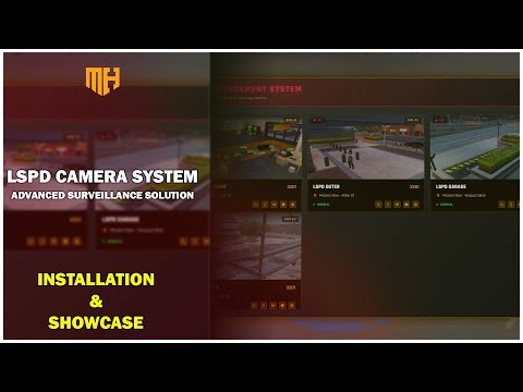 [STANDALONn] Cam Pro V1 | Free FiveM Advanced Law Enforcement CCTV System | Installation & Showcase