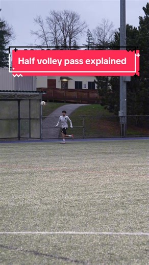 Half volley pass explained | volley