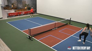 5.9K views · 44 reactions | Practice your drop shots from the baseline with the Drop Shot Death Drill. Pickleball instructor and mental game coach DJ Howard will take you through this pickleball drop shot drill, including where and how to hit your drop shots. He will take you through practice you can do with yourself or with a partner to improve your doubles pickleball game. #pickleball #pickleballislife #pickleballlessons #selkirktv | Selkirk TV | Facebook