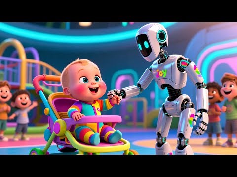 Bouncing Baby on Wheels 🎉🍼 | Kids Fantasy Song | Learn Movement and Happy Routines