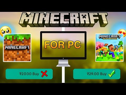 Playing Minecraft Pocket Edition on PC for Just ₹29!