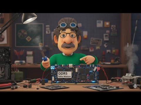 Ce moddeur russe fabrique sa propre RAM DDR5 et ridiculise les prix du marché