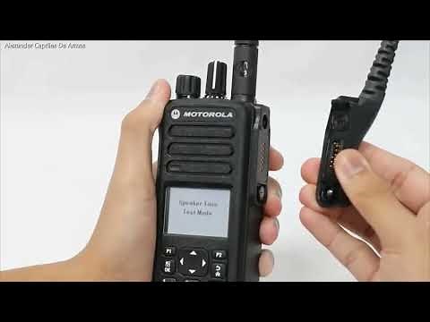 Motorola Radio Mototrbo DGP - MODO DE PRUEBA - Portable Performance Checks