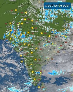Heavy to very heavy rainfall is likely at isolated places over Rajasthan, Saurashtra & Kutch, Gangetic West Bengal, Odisha, Andaman & Nicobar Islands, Assam & Meghalaya. | Weather & Radar India | Facebook