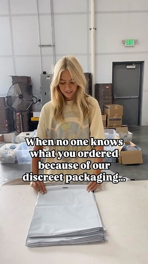 Mentionables on Instagram: "Our packaging is now DISCREET! 🎉 But we know what that special white mailer is…😘 #modelfreelingerie #discreetpackaging #mentionables"