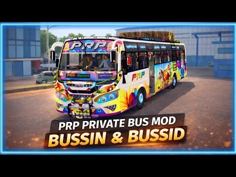 PRP Private Bus Mod in Bussin and Bussid 😱🔥 | Ultra Realistic Bussin Gameplay + Download 🚍 | 🌟TPG 💥