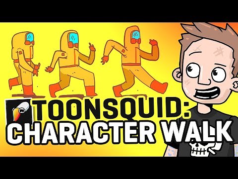 ToonSquid walking character tutorial | PART1