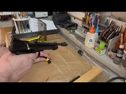 How to add a TKO moderator to the Crosman 2240 an keep your front sights