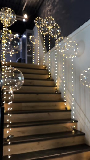 LED Balloons are the perfect addition to any event 😍😍 #ledballoons #partydecor #partydecorations #ledballoon #lightupballoons #balloons #birthdaydecor