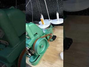 edging yamato 3threads demo tutorial video how to operate & assemble.by:baslly sewing machine