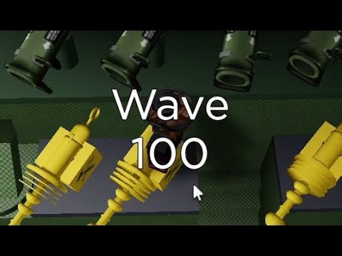 Wave 100 in Fortress Simulator | Roblox