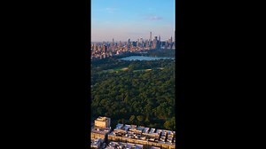 Central Park from Above: A Drone's Eye View of NYC's Green Heart.
