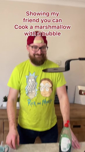 Blowing my friend away with bubble magic | Kieron The Mighty