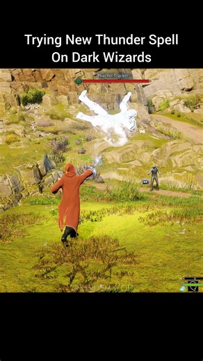 Trying New Thunder Spell on Dark Wizards In Hogwarts legacy #gameplay #harrypotter