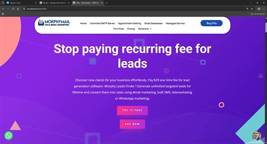 How to install and use morphy leads finder to find unlimited targeted leads for your business - watch video | MorphyMail | Facebook