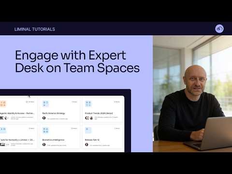 How to Work with the Liminal Expert Desk in Team Spaces