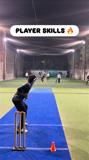 Cricket Indoor on Instagram: "Cricket Player Skills Unleashed 🤯 Batsman Timing To Leg Spin Class Bowling 🔥 . . . #cricket #reels #sports #t20 #cricketreels"
