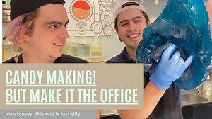 60K views · 1.5K reactions | Old footage of Ian and (the long missed) Sticky Nicky recreating the office but in our tiny little candy store. Warning: Ridiculous! Check out our shop and socials on our linktree: https://linktr.ee/stickylollies #candy #lollies #satisfying #oddlysatisfying #food #art #foodart #sticky #stickylollies #stickyaustralia #funny #theoffice #office #comedy #parody | Sticky | Facebook