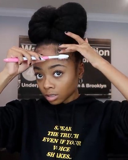 144K views · 1.1K reactions | Check out Skai Jackson’s bun tutorial for 4C hair!!  By Skai Jackson IG: instagram.com/skaijackson/ YTB: youtube.com/c/SkaiJackson | Beauty Studio | Facebook