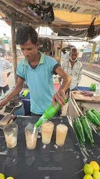 Funny Indian Bartender Makes Refreshing Rocket Soda