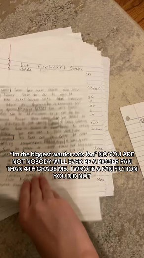 Fanfiction and Passion for Warrior Cats